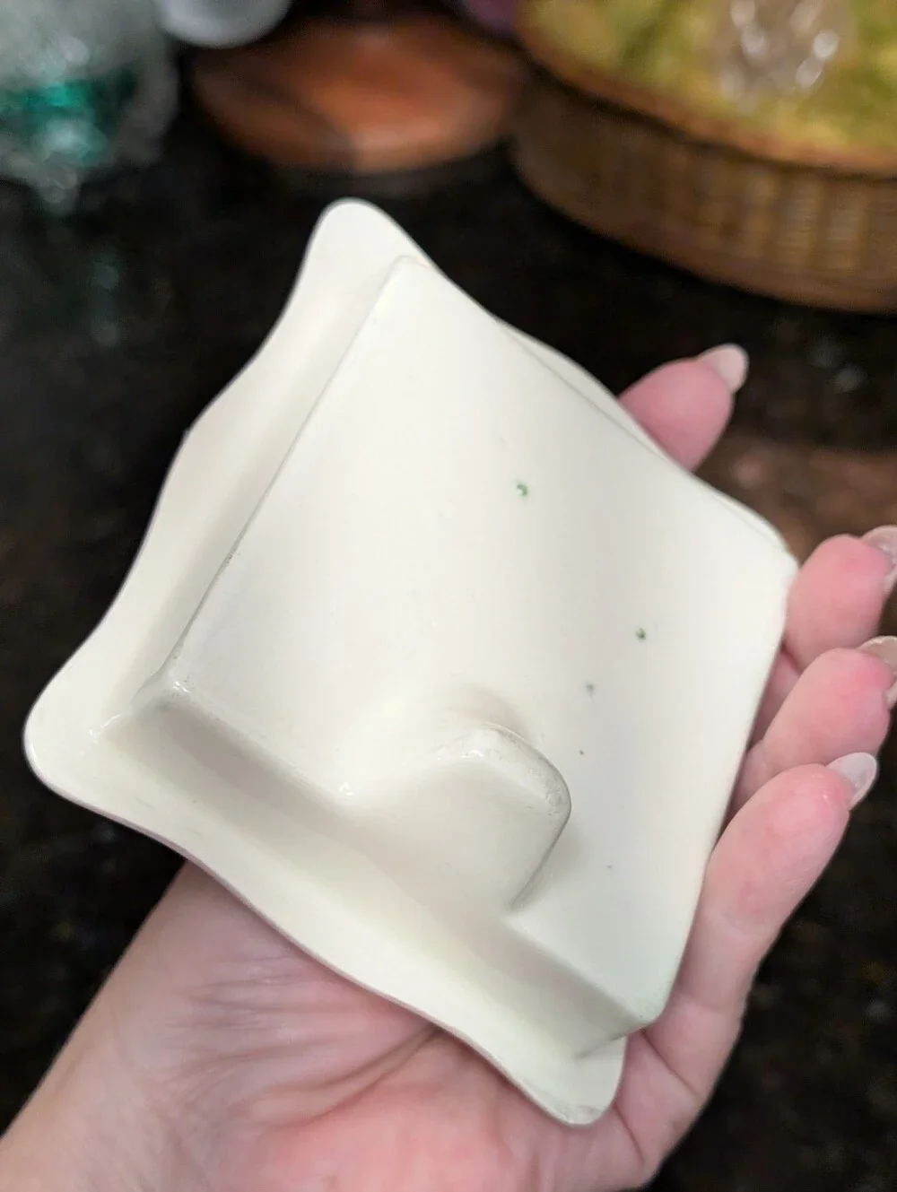 hand-painted porcelain photo frame 3x5